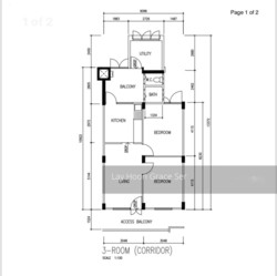 Blk 85C Lorong 4 Toa Payoh (Toa Payoh), HDB 3 Rooms #206683151